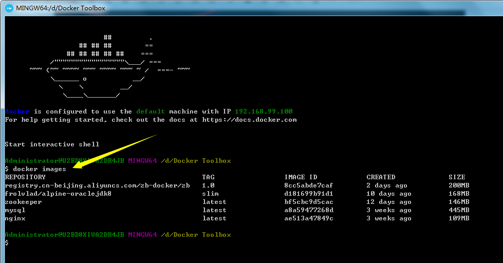 在windows系统中安装Docker