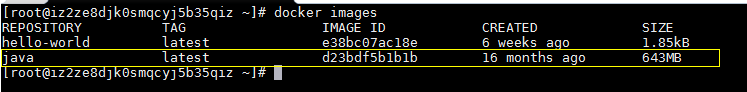 在Docker中安装JDK