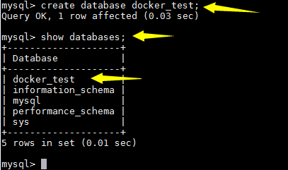 在Docker中安装Mysql