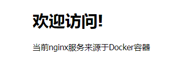 在Docker中安装Nginx