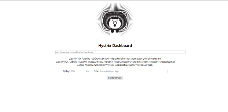 熔断器-Hystrix Dashboard