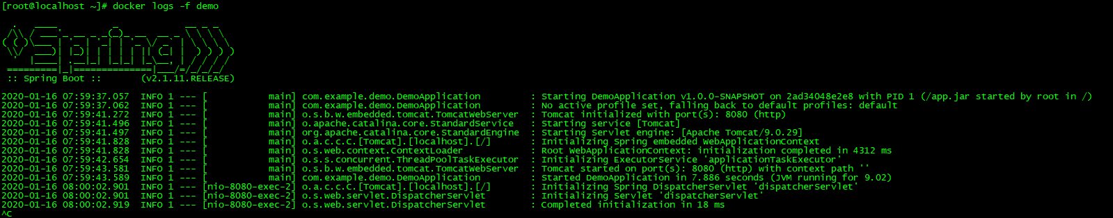 SpringBoot应用docker化并发布到远程服务器